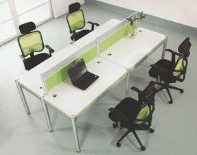 北京办公家具 转角办公桌4人位定制方案解析