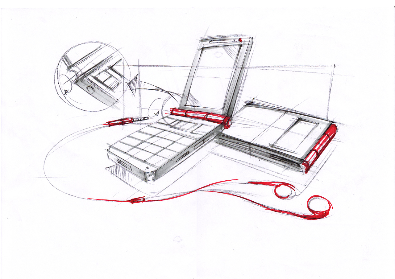 手机产品设计手绘上色 从概念到视觉呈现的艺术