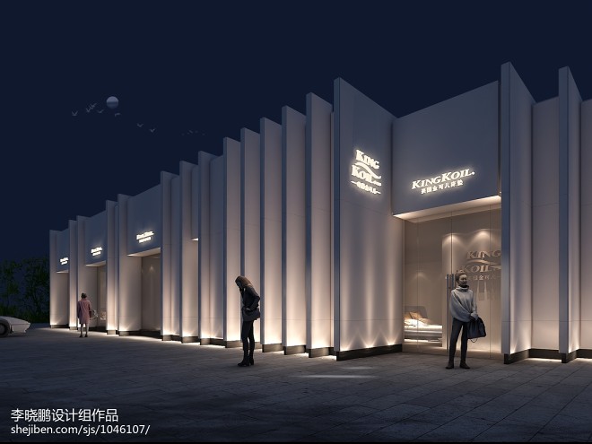 极简外立面设计 建筑与自然的和谐共生